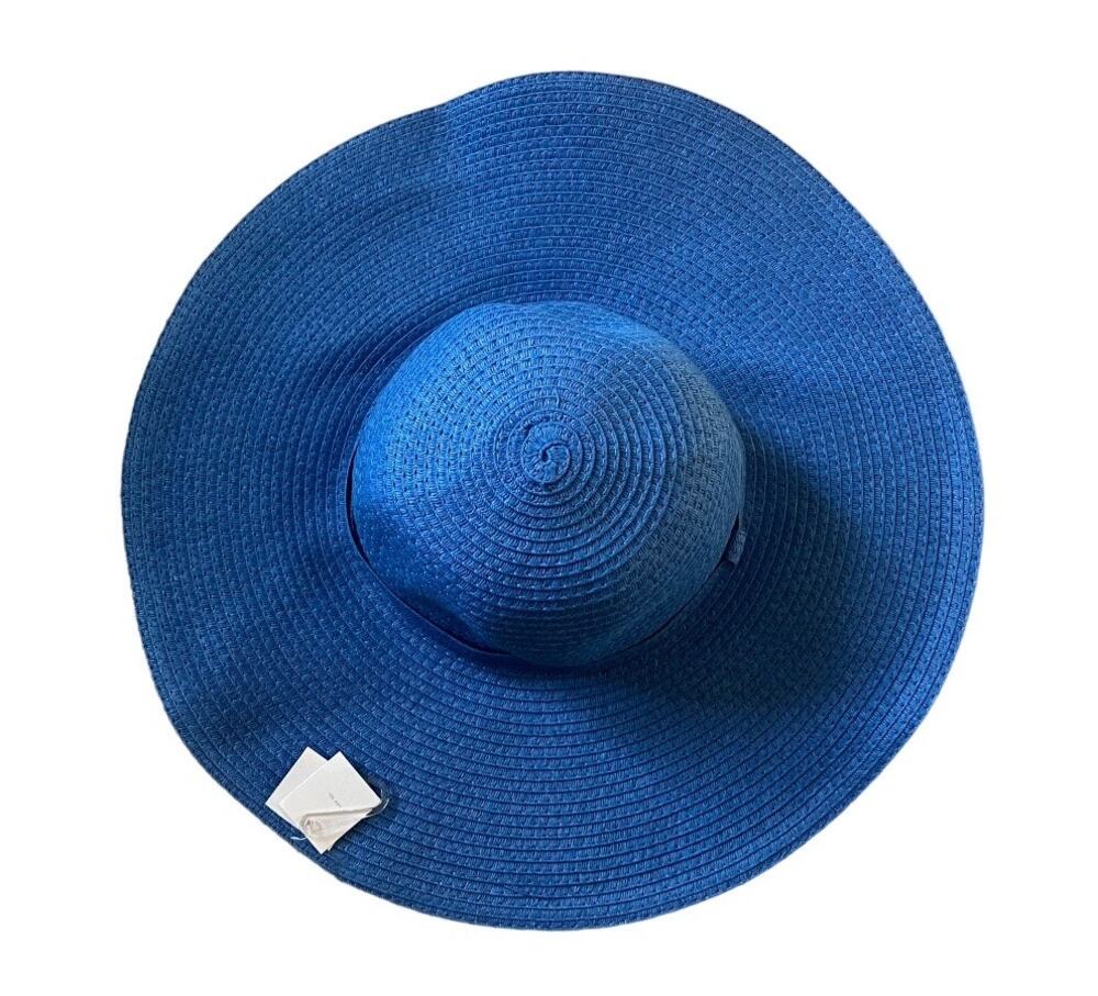 New Shade & Shore Blue Beach Sun Hat One Size